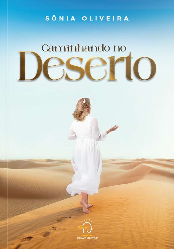 caminhando no deserto capa de frente comprimida